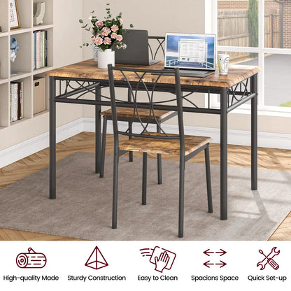 Table Set for 4 with Chairs Kitchen Table