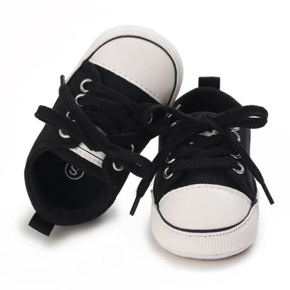 Baby Boy/Girls Canvas Shoes Non-slip Rubber Sole