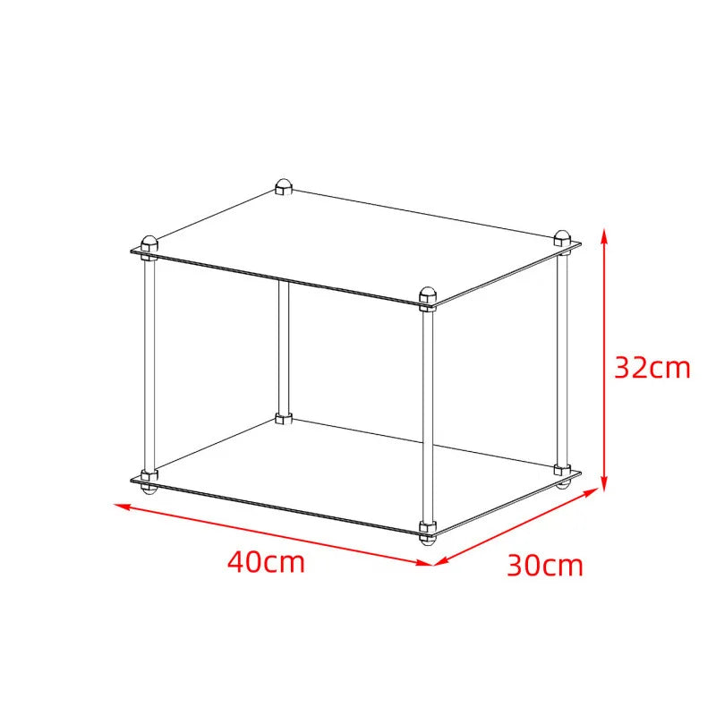 Stainless Steel Coffee Tables Decor Display Stand