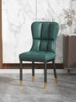 Italian Backrest Luxury Dining Chair Modern Retro