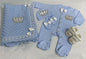 5 Pcs Girl/Boy Hospital Exit Newborn Bling Outfits