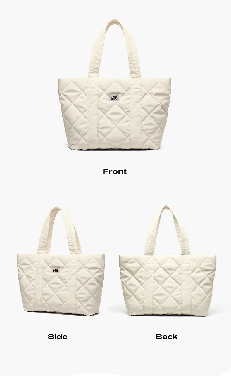 LEE Large Soft Puffer Bag Women Down-filled