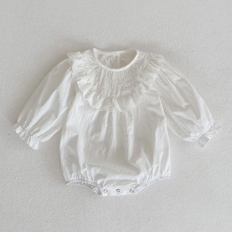 Infant Baby Girls Sleeveless Knit Rompers