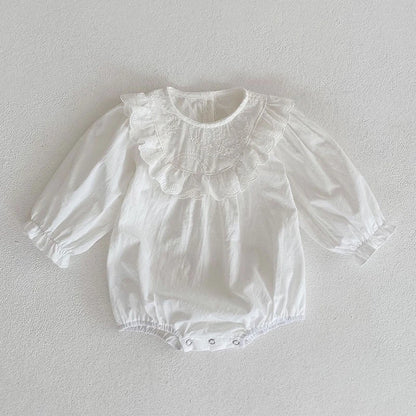 Infant Baby Girls Sleeveless Knit Rompers