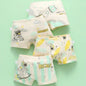 4PCS Boys Cotton Antibacterial Breathable Cartoon Underwear