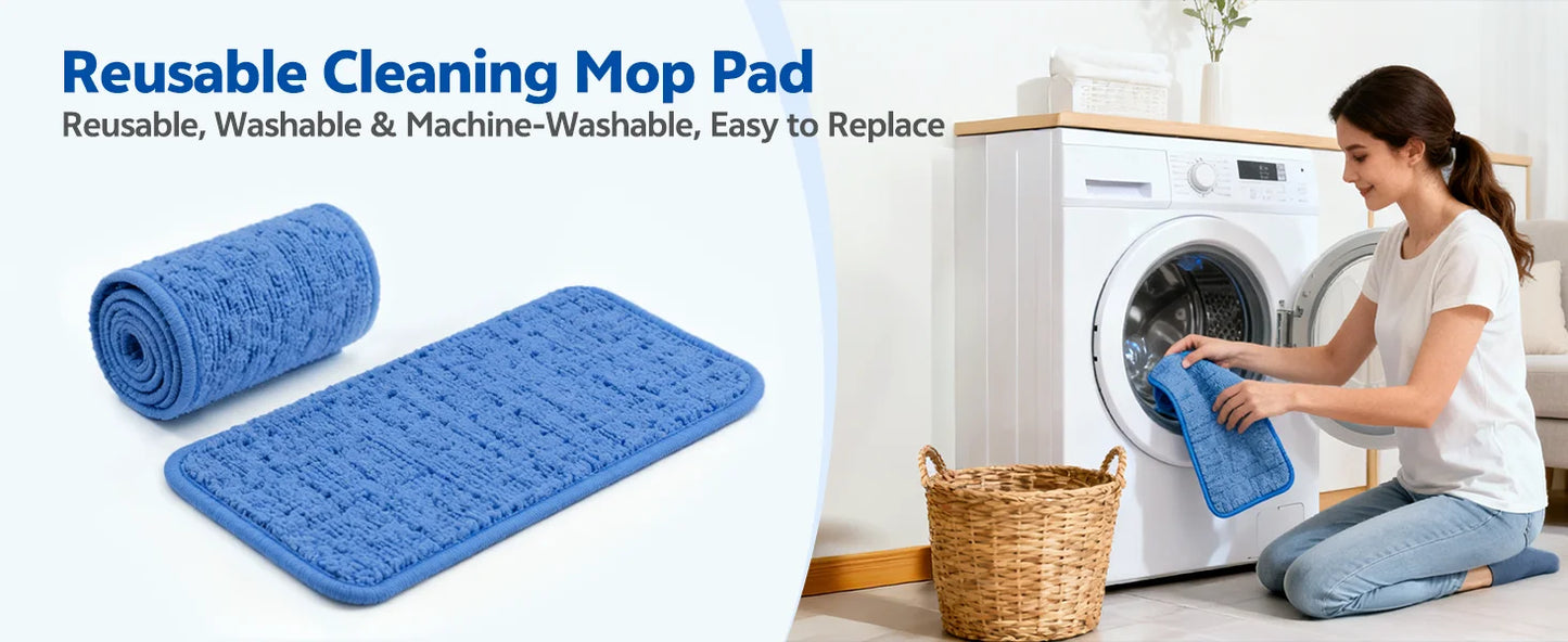 Powerful Mop Scrubbing Steam Cleaner Detachable Floor