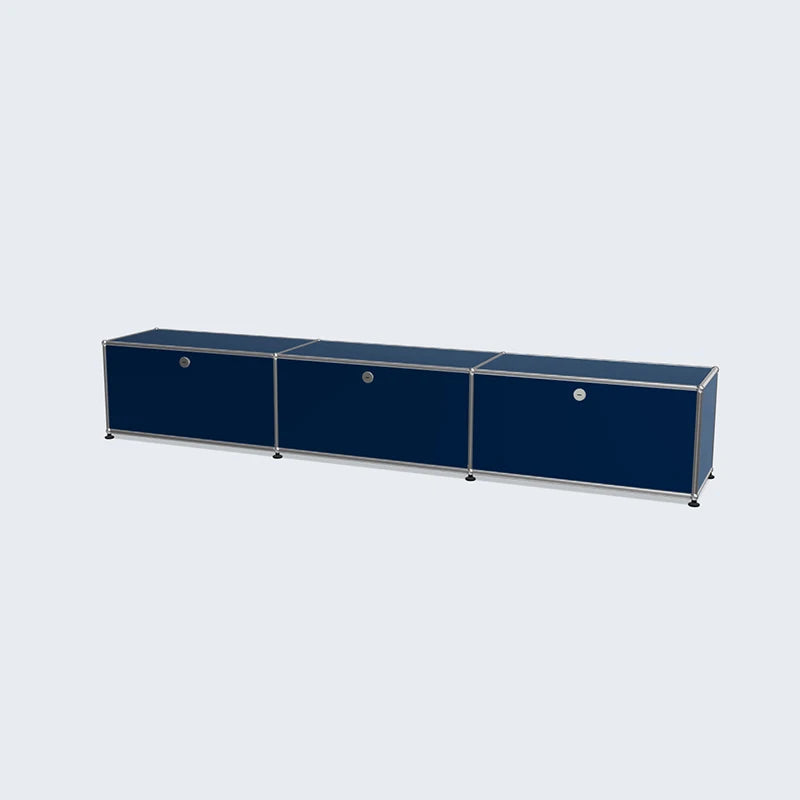 Metal Storage Display Cabinet Living Room