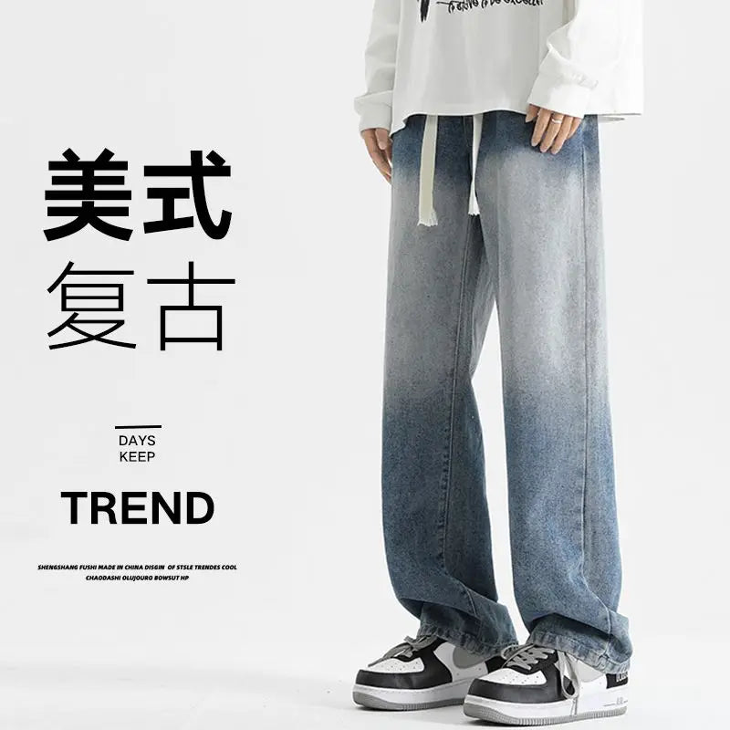 Four Seasons Workwear Casual Pants Loose Straight Leg