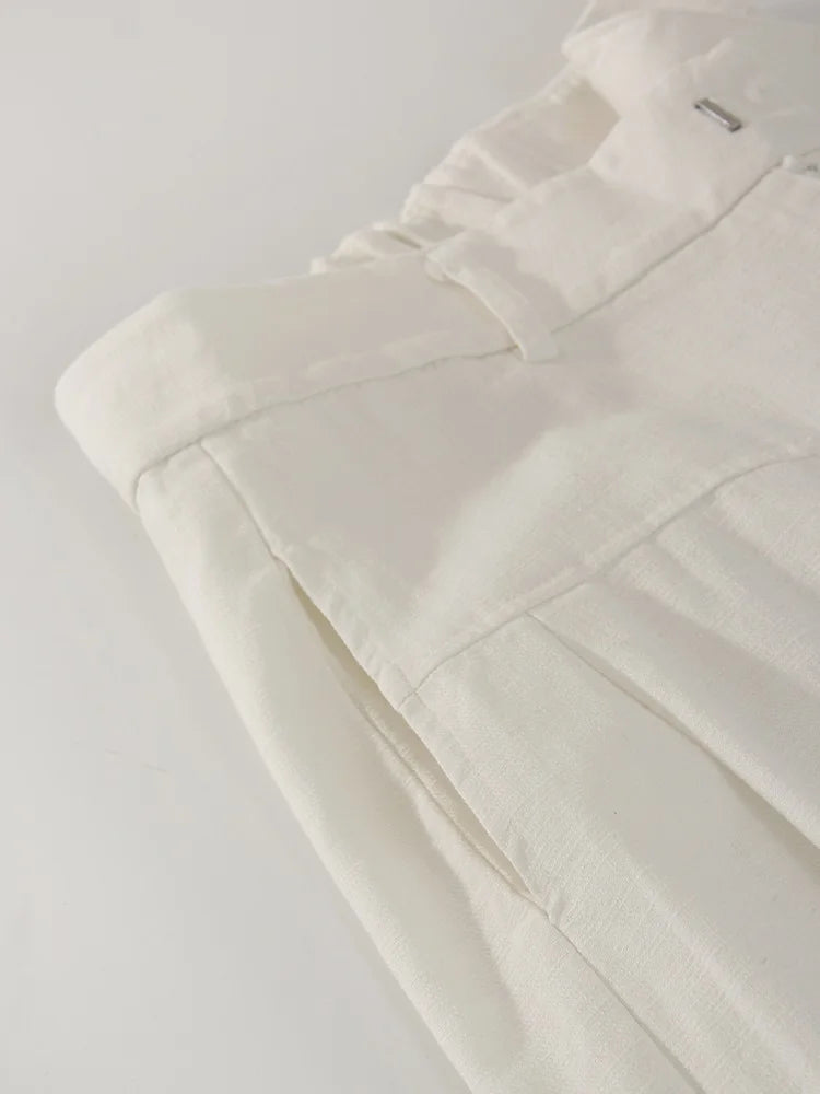 Women Wide Leg Formal Straight Leg Pants