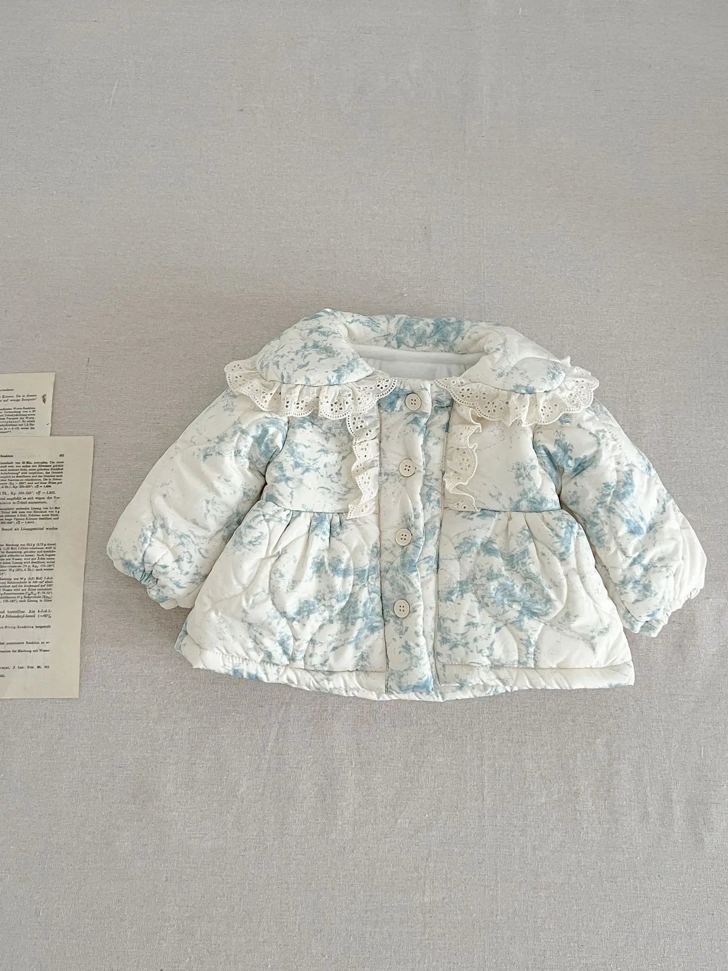 Infant Baby Girls Long Sleeve Cotton Jumpsuit