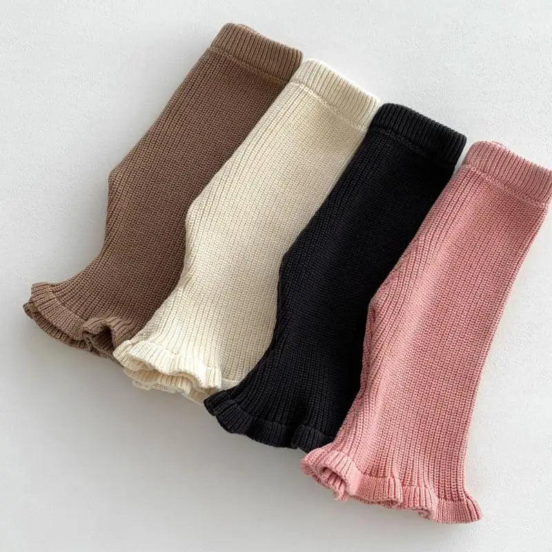 Infant Girl Boot Cut Knitted Pants