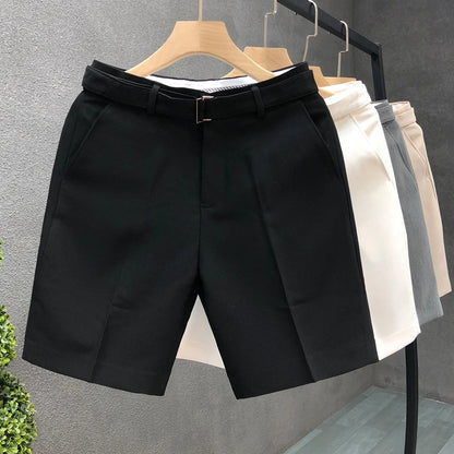 Casual Slim Fit Men's Suit Shorts Stylish