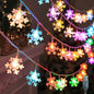 Snowflake USB Plug Christmas Tree Light Aesthetic