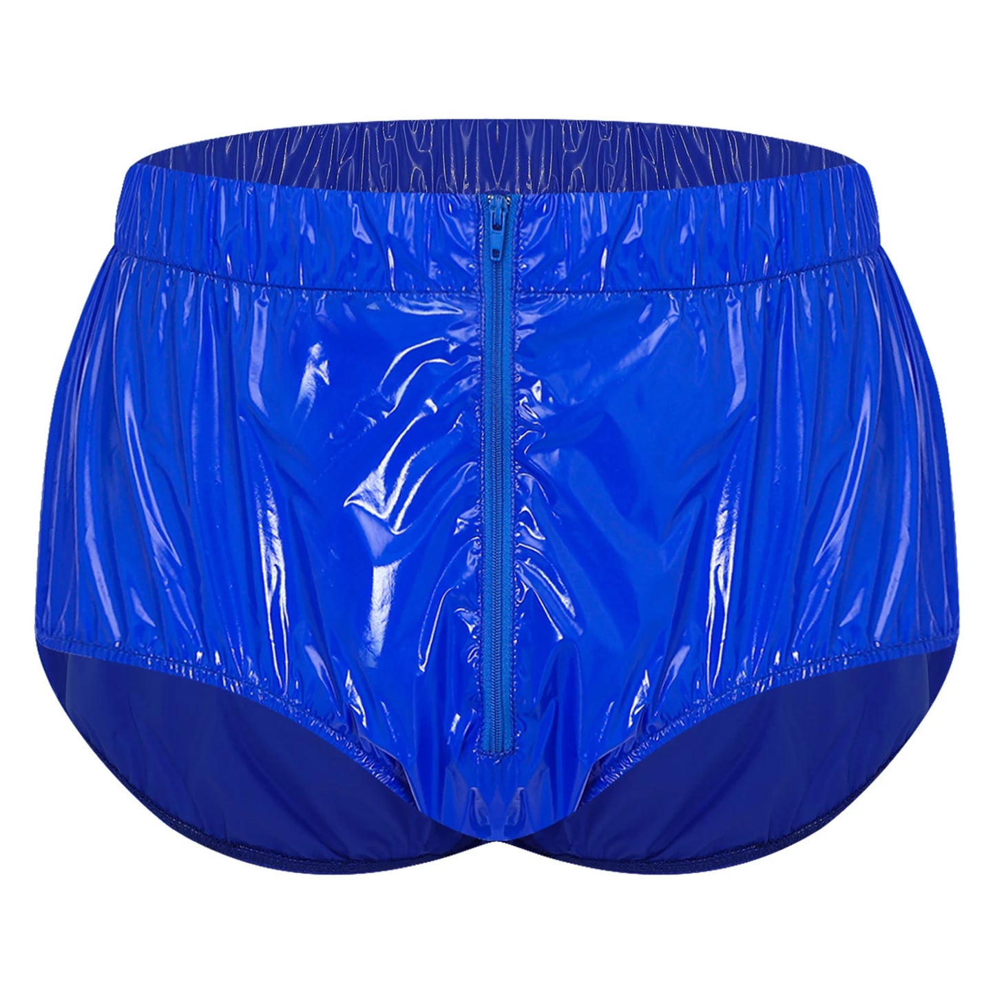 Mens Waterproof Diaper Cover Front Zipper Briefs