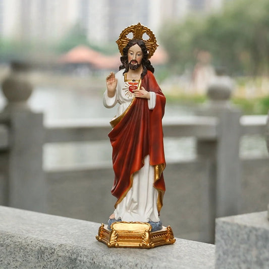 High Classical Hand-raising Easter Decoration Resin