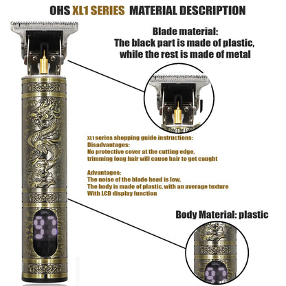 Beard Shaving Body Hair Trimmer Clippers Electric