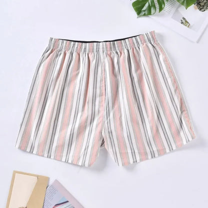 1PC 100% Cotton Men's Loose Boxer Briefs Underwear