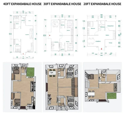 Prefab House Expandable Steel Container House