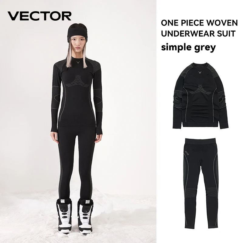 Women Ski Thermal Underwear Sets Quick Dry