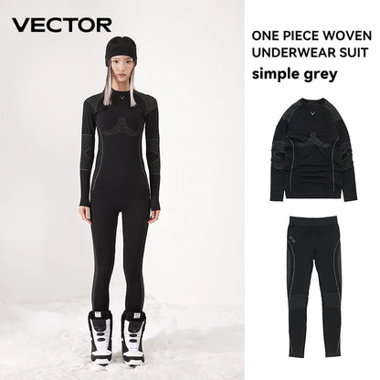 Women Ski Thermal Underwear Sets Quick Dry