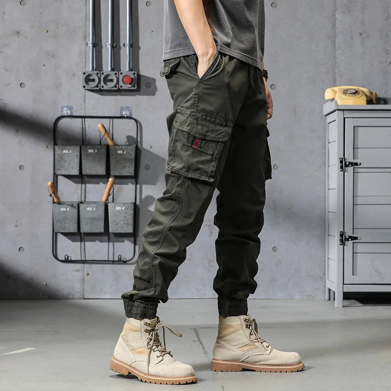 Mens Cargo Pants, Casual Multi-Pocket Tactical