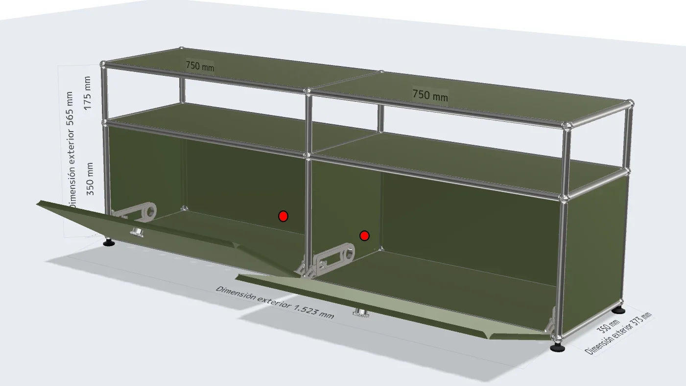 Metal Storage Display Cabinet Living Room Furniture