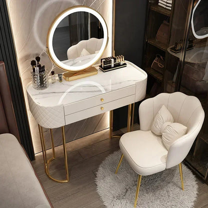 Makeup Luxury Dressing Table Mirror Led Light Salon