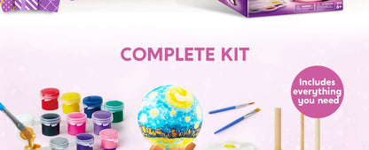 3D Paint Your Own Moon Lamp Kit Galaxy