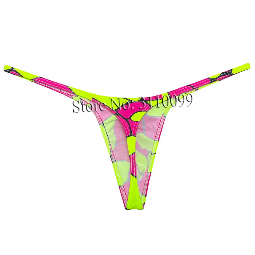 Men‘s Thong Micro Bikini Swim  Pouch G-string