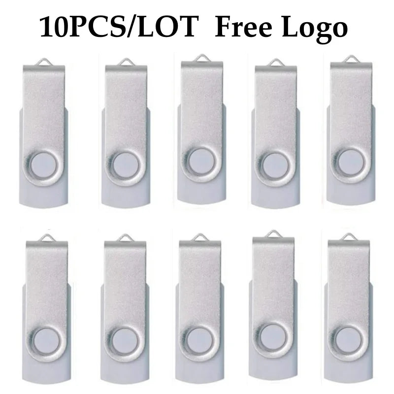 10pcs Flash Drive Flash Memory Card Memory Stick