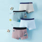 4 Pcs New young boys Underwear Boxer Briefs Teenager