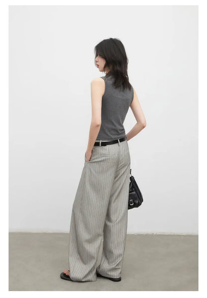 Women Trousers Loose Casual Wide Leg Pants