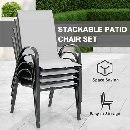 5 Piece Patio Dining Set, Outdoor Dining Furniture
