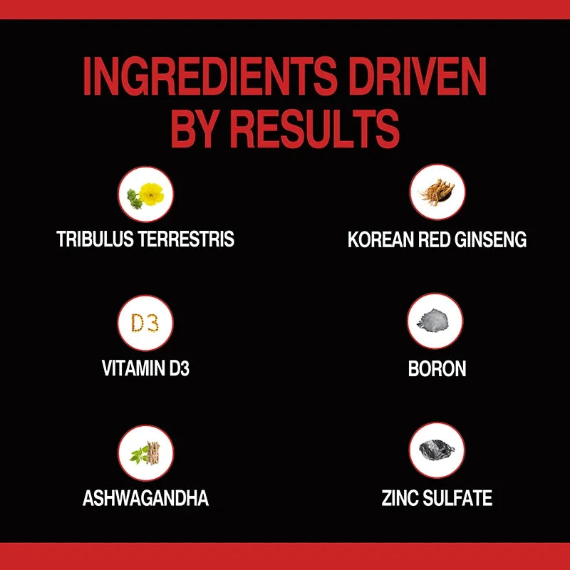 Boosts Muscle, Strength and Endurance, Hormone Balance