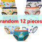 12 Pcs Boys Boxer Briefs Underwear Breathable Baby