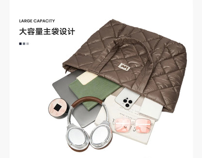 LEE Large Soft Puffer Bag Women Down-filled