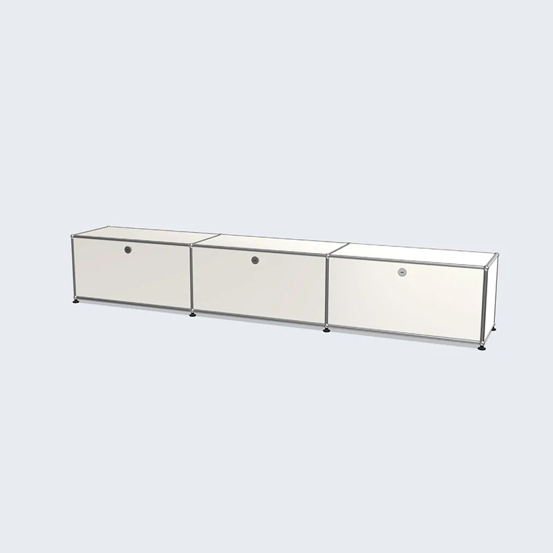 Metal Storage Display Cabinet Living Room