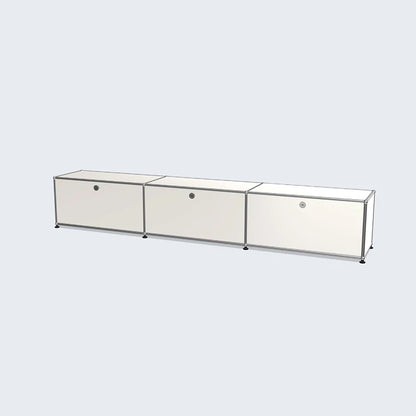 Metal Storage Display Cabinet Living Room