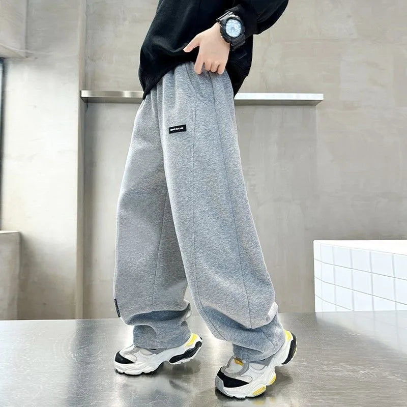 Boys' Straight-Leg Sportswear Casual Sweatpants