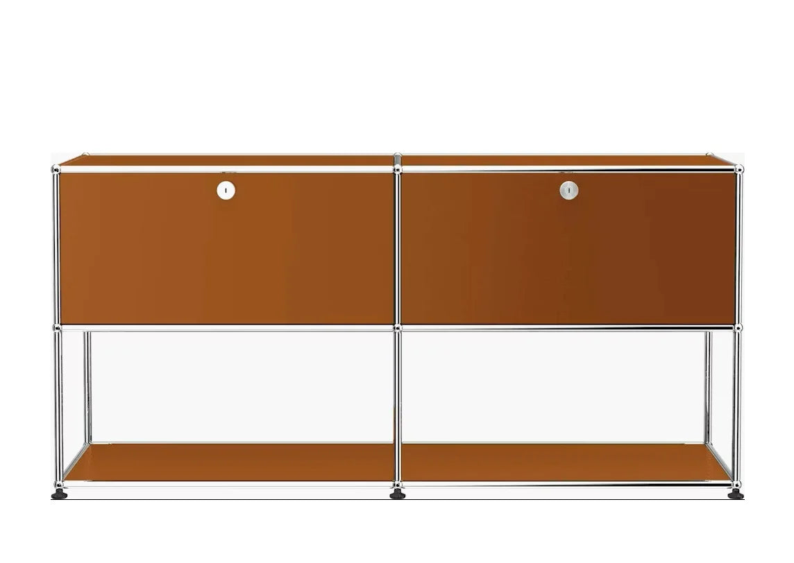 Modular DIY Metal TV Stand Cabinet Storage