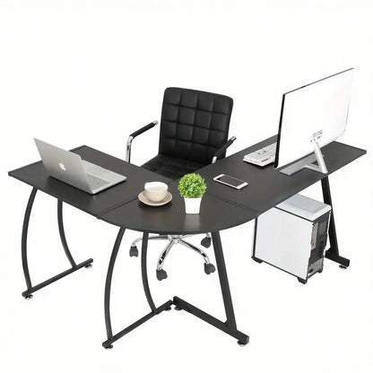 Modern L-Shaped Corner Computer Desk