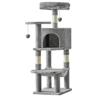 Tall Multi-Cat Climbing Tower for Pet Furniture