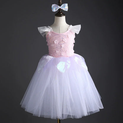 Tutu Ballerine Dance Ballet Leotards Girls