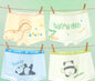 4PCS Boys Cute Mesh Breathable Comfort Underwear