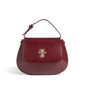 Hifashion Luxury Genuine Leather Saddle Shoulder Crossbody