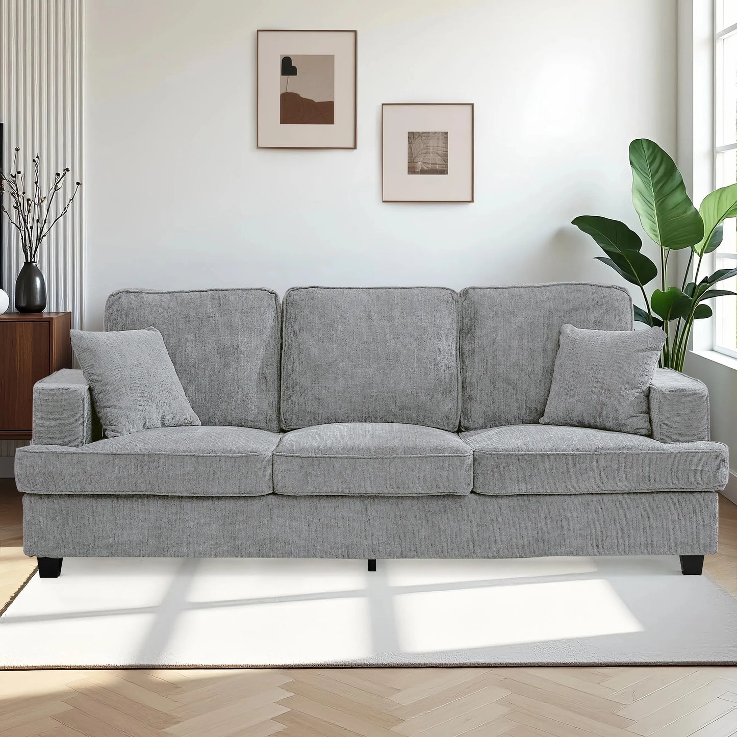 Cloud Couch Sofa in Chenile Extra Comfy