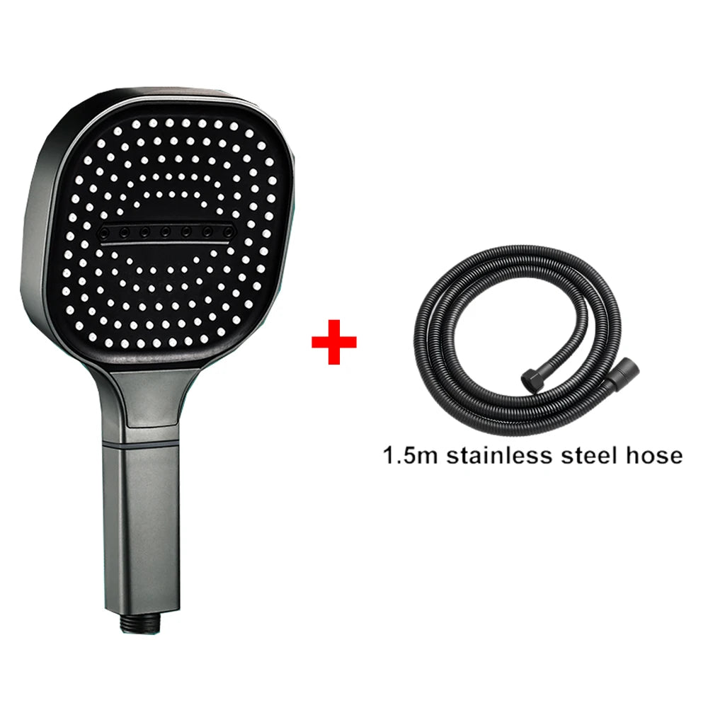 High Pressure Shower Head 3 Modes Large Flow