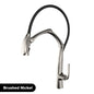 Gunmetal Brass Kitchen Faucet with LED Display