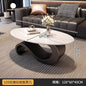 Retro Coffee Table Beauty Luxury Oval Classic