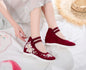 Woman Casual Ethnic Style Canvas Vintage